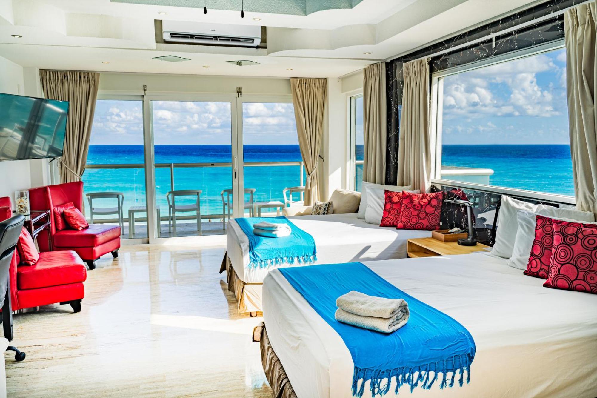 Paradise Beachfront & Nightlife Heart แคนคูน ภายนอก รูปภาพ